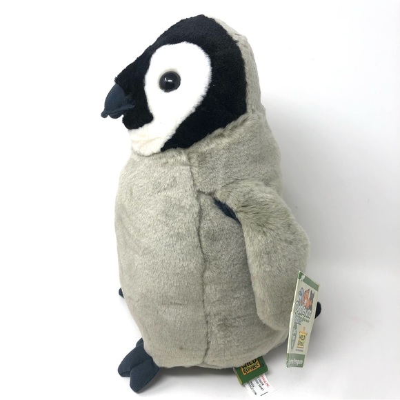Wild Republic Cuddlekins Emperor Penguin Plush Toy Stuffed Animal - Picture 4 of 5